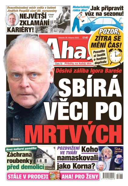 E-magazín AHA! - 26.3.2022 - CZECH NEWS CENTER a. s.