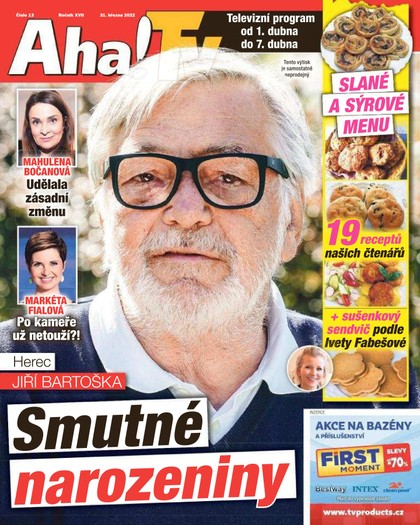 E-magazín AHA! Tv - 31.3.2022 - CZECH NEWS CENTER a. s.
