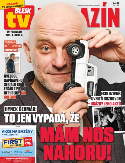 E-magazín Příloha Blesk Tv - 1.4.2022 - CZECH NEWS CENTER a. s.