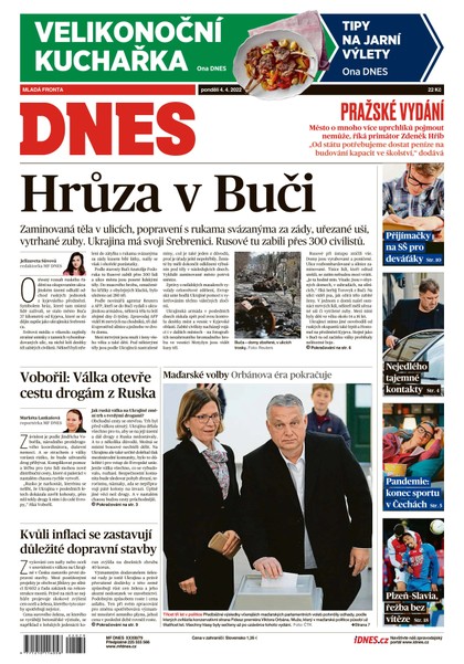 E-magazín MF DNES - 4.4.2022 - MAFRA, a.s.