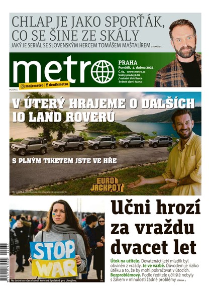 E-magazín METRO - 4.4.2022 - MAFRA, a.s.