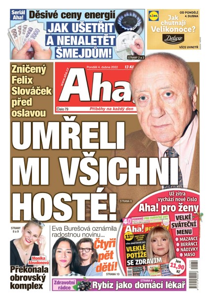 E-magazín AHA! - 4.4.2022 - CZECH NEWS CENTER a. s.