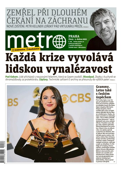 E-magazín METRO - 5.4.2022 - MAFRA, a.s.