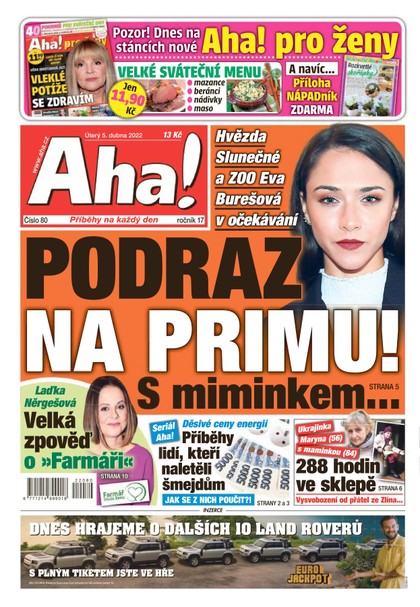 E-magazín AHA! - 5.4.2022 - CZECH NEWS CENTER a. s.