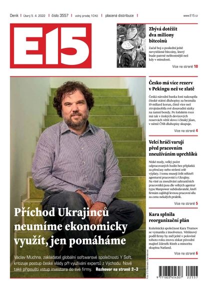 E-magazín E15 - 5.4.2022 - CZECH NEWS CENTER a. s.