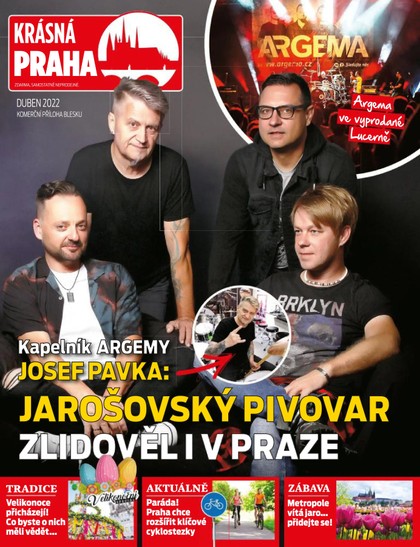 E-magazín Příloha Blesk Krásná Praha - 5.4.2022 - CZECH NEWS CENTER a. s.