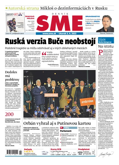 E-magazín SME 5-4-2022 - Petit Press, a.s. 