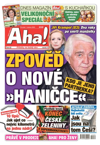 E-magazín AHA! - 7.4.2022 - CZECH NEWS CENTER a. s.