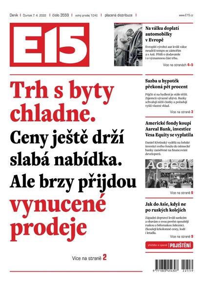 E-magazín E15 - 7.4.2022 - CZECH NEWS CENTER a. s.