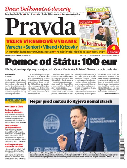 E-magazín Denník Pravda 8. 4. 2022 - OUR MEDIA SR a. s.