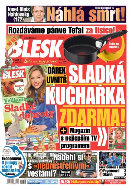 E-magazín Blesk - 8.4.2022 - CZECH NEWS CENTER a. s.