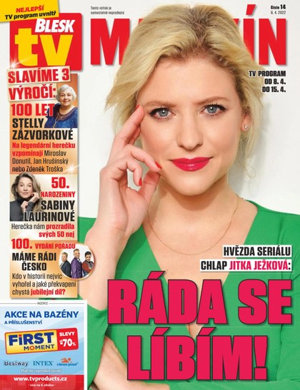E-magazín Příloha Blesk Tv - 8.4.2022 - CZECH NEWS CENTER a. s.