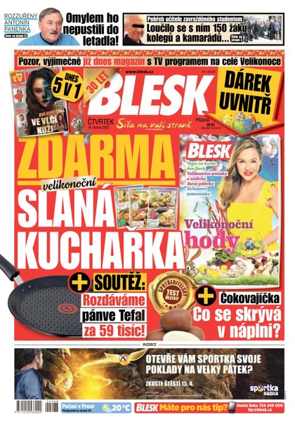 E-magazín Blesk - 14.4.2022 - CZECH NEWS CENTER a. s.