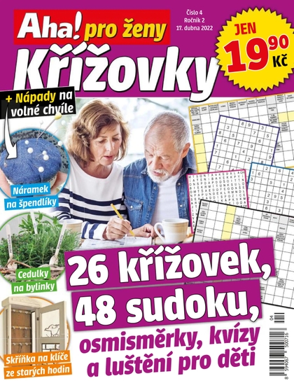 E-magazín AHA! pro ženy Křížovky - 04/2022 - CZECH NEWS CENTER a. s.