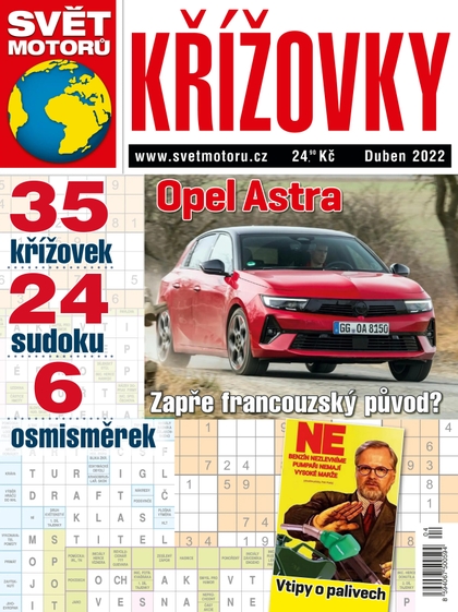 E-magazín Svět motorů Křížovky - 04/2022 - CZECH NEWS CENTER a. s.
