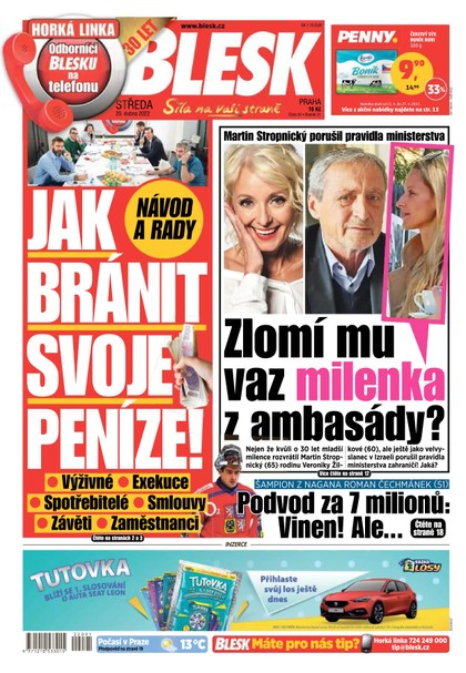 E-magazín Blesk - 20.4.2022 - CZECH NEWS CENTER a. s.