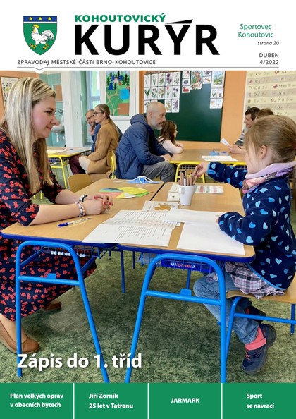 E-magazín Kohoutovický Kurýr 04/2022 - Městská část Brno Kohoutovice