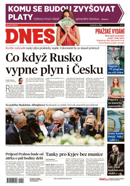 E-magazín MF DNES - 28.4.2022 - MAFRA, a.s.