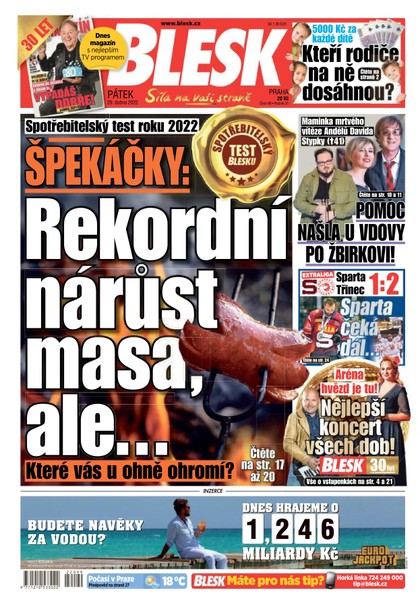 E-magazín Blesk - 29.4.2022 - CZECH NEWS CENTER a. s.
