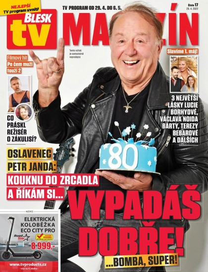 E-magazín Příloha Blesk Tv - 29.4.2022 - CZECH NEWS CENTER a. s.