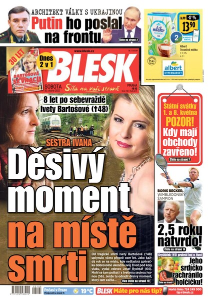 E-magazín Blesk - 30.4.2022 - CZECH NEWS CENTER a. s.