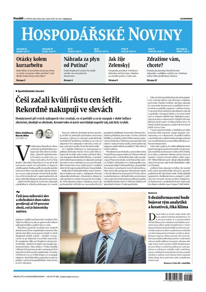 E-magazín HN 084 - 2.5.2022 - Economia, a.s.
