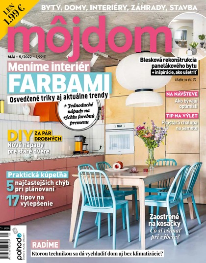 E-magazín Môj dom 2022 05 - JAGA GROUP, s.r.o. 