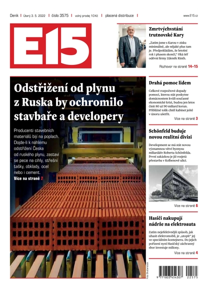 E-magazín E15 - 3.5.2022 - CZECH NEWS CENTER a. s.