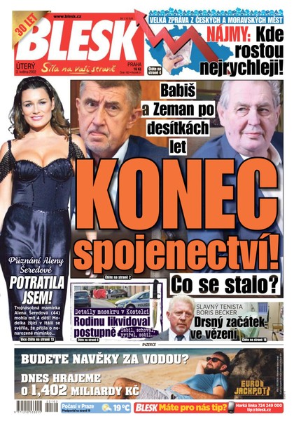 E-magazín Blesk - 3.5.2022 - CZECH NEWS CENTER a. s.