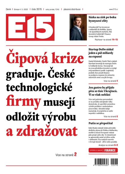 E-magazín E15 - 4.5.2022 - CZECH NEWS CENTER a. s.