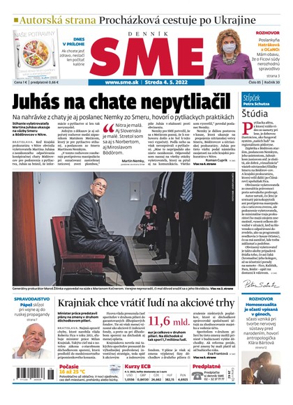 E-magazín SME 4-5-2022 - Petit Press, a.s. 