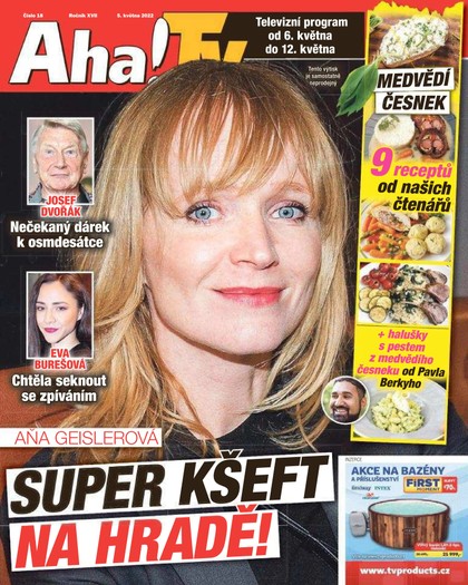 E-magazín AHA! Tv - 5.5.2022 - CZECH NEWS CENTER a. s.