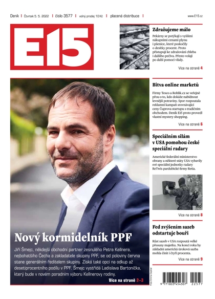 E-magazín E15 - 5.5.2022 - CZECH NEWS CENTER a. s.