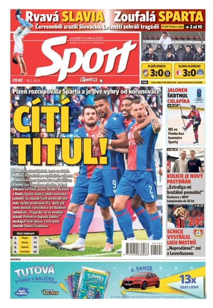 E-magazín Sport - 9.5.2022 - CZECH NEWS CENTER a. s.