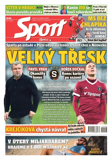 E-magazín Sport - 10.5.2022 - CZECH NEWS CENTER a. s.