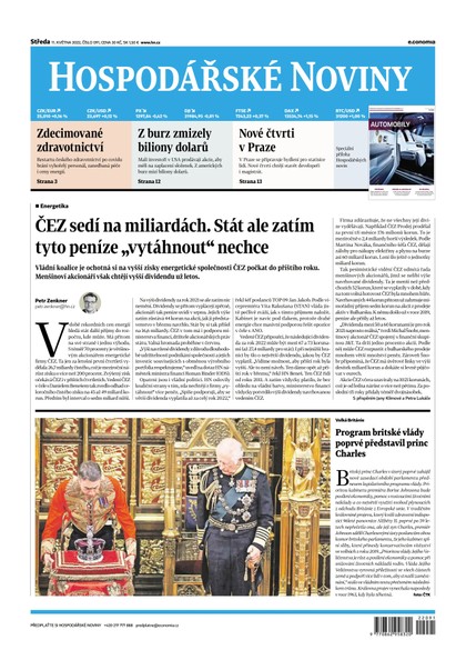 E-magazín HN 091 - 11.05.2022  - Economia, a.s.