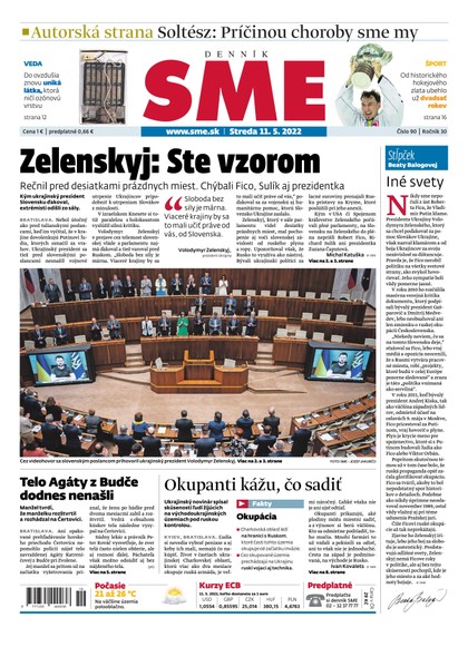 E-magazín SME 11-5-2022 - Petit Press, a.s. 