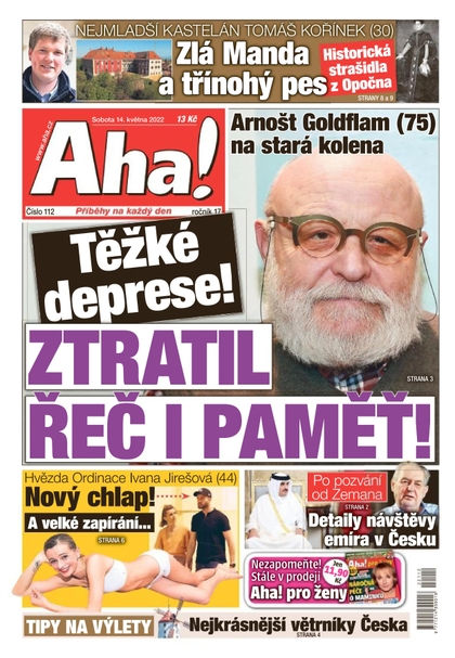 E-magazín Aha! - 14.5.2022 - CZECH NEWS CENTER a. s.