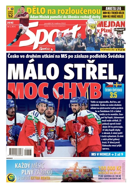 E-magazín Sport - 16.5.2022 - CZECH NEWS CENTER a. s.