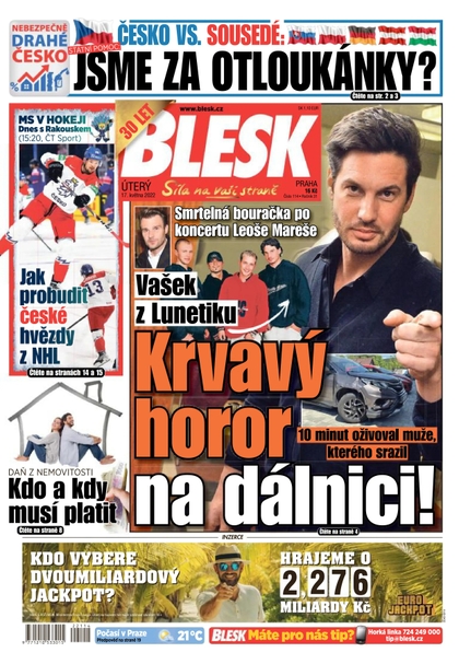 E-magazín BLESK - 17.5.2022 - CZECH NEWS CENTER a. s.