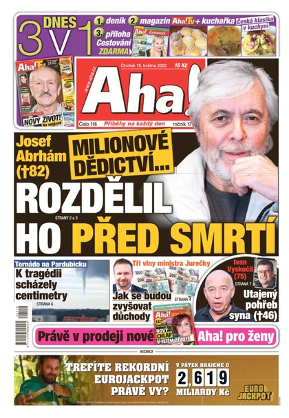 E-magazín Aha! - 19.5.2022 - CZECH NEWS CENTER a. s.