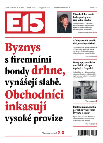 E-magazín E15 - 19.5.2022 - CZECH NEWS CENTER a. s.