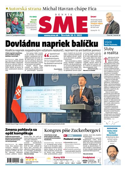 E-magazín SME 19-5-2022 - Petit Press, a.s. 