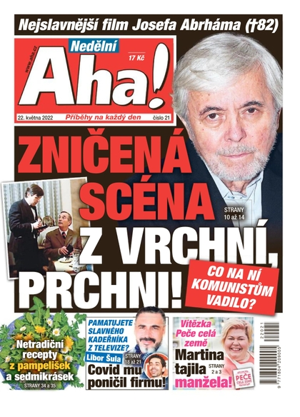 E-magazín Nedělní Aha! - 22.5.2022 - CZECH NEWS CENTER a. s.