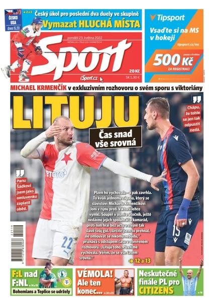 E-magazín Sport - 23.5.2022 - CZECH NEWS CENTER a. s.
