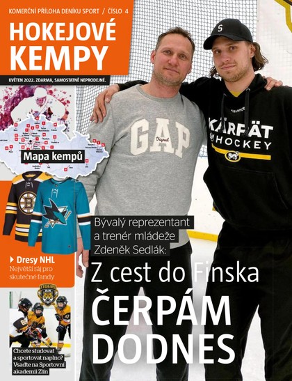 E-magazín Příloha Sport Hokejové kempy - 25.5.2022 - CZECH NEWS CENTER a. s.