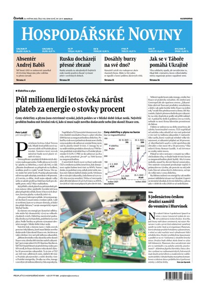 E-magazín HN 102 - 26.05.2022  - Economia, a.s.