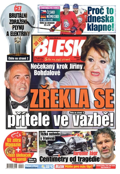 E-magazín BLESK - 26.5.2022 - CZECH NEWS CENTER a. s.