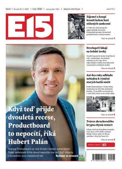 E-magazín E15 - 26.5.2022 - CZECH NEWS CENTER a. s.