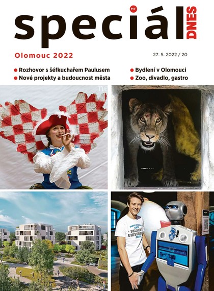 E-magazín Magazín DNES Speciál Olomoucký - 27.5.2022 - MAFRA, a.s.